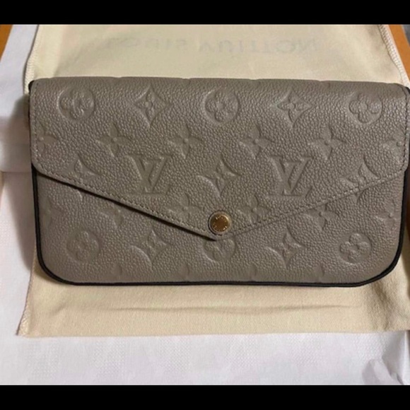 Louis Vuitton felicie pochette turtledove empreinte - Picture 2 of 9